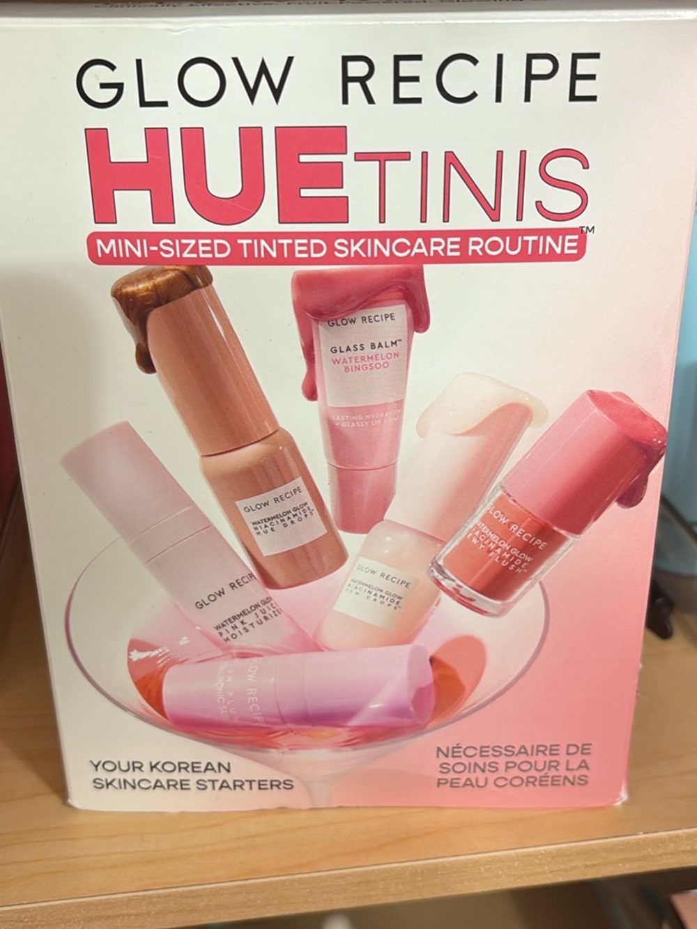 Glow Recipe HueTinis Mini Tinted Skincare Set - Pink